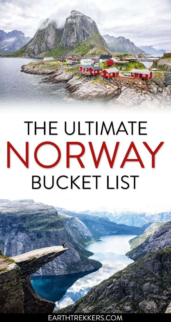 Best things to do in Norway Bucket List