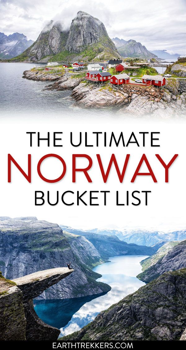 Best things to do in Norway Bucket List