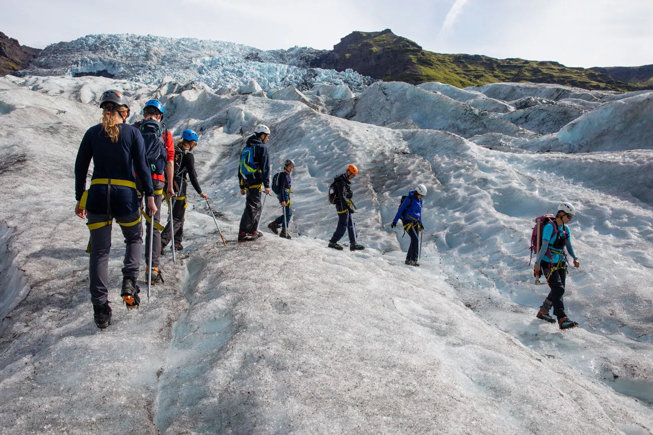 Europe Itinerary Glacier Walk