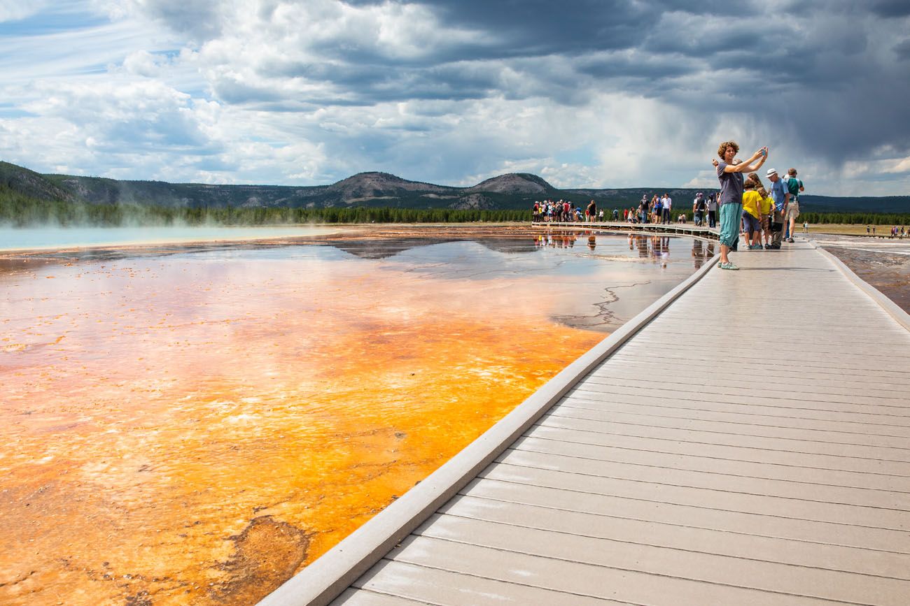 Grand Prismatic Spring Boardwalk