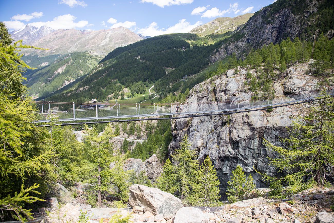 Hangbrucke Zermatt