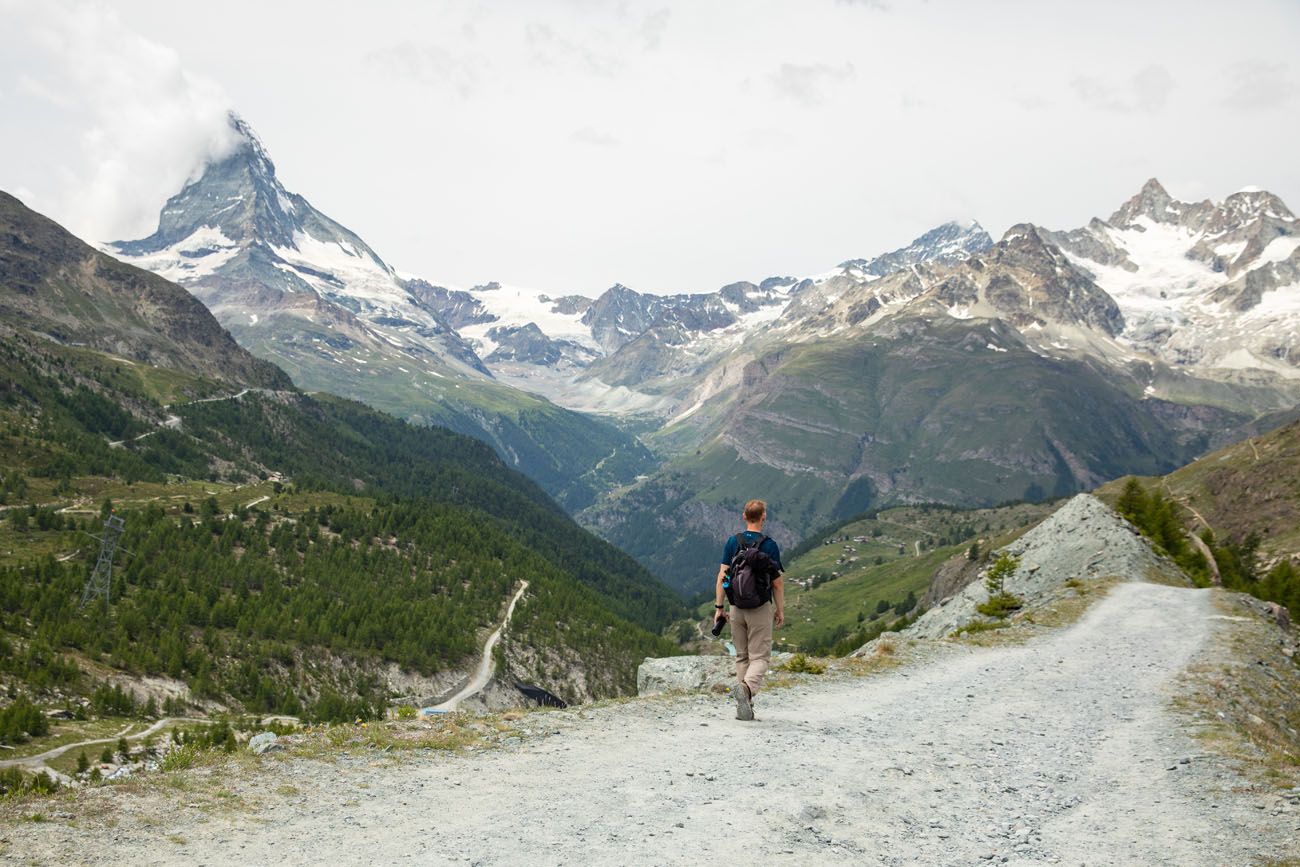 Hiking the Five Lakes Trail Zermatt