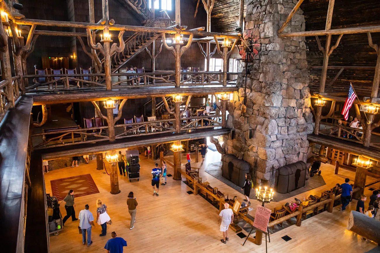 Old Faithful Inn Grand Teton Yellowstone and Glacier