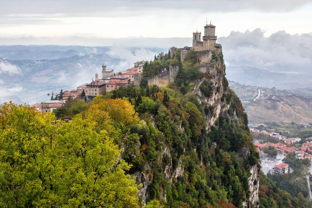 San Marino Two Weeks in Italy Itinerary