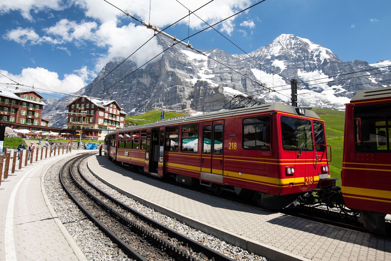 Train to Jungfraujoch