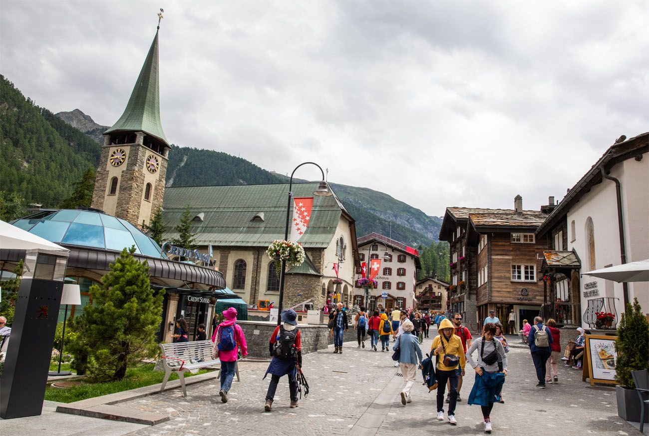 Zermatt Street best things to do in Zermatt