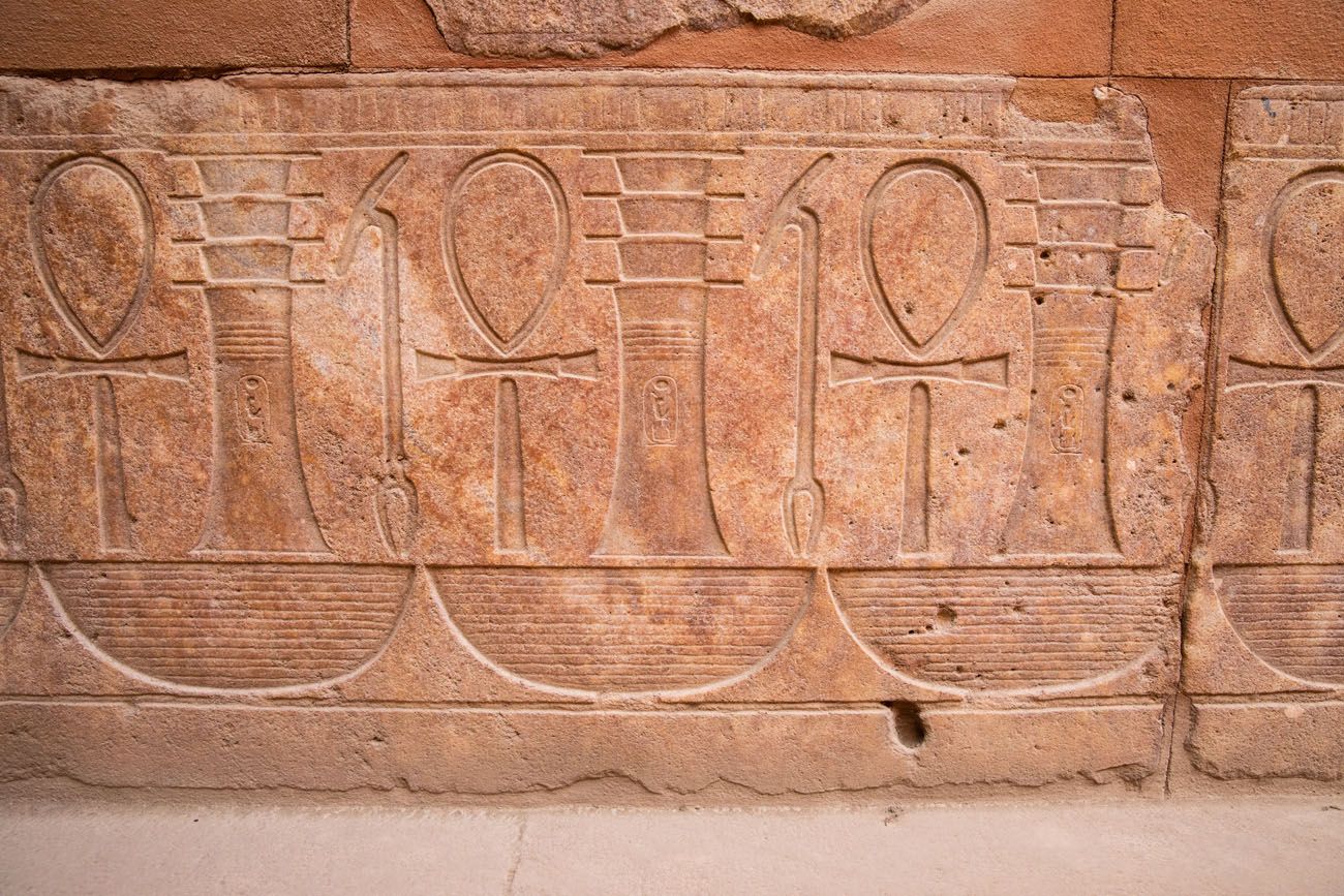 Carving inside Red Chapel