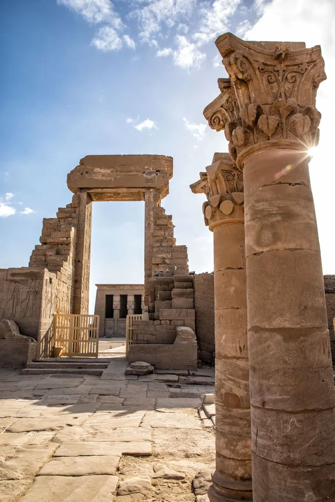 Dendera Temple Complex Entrance