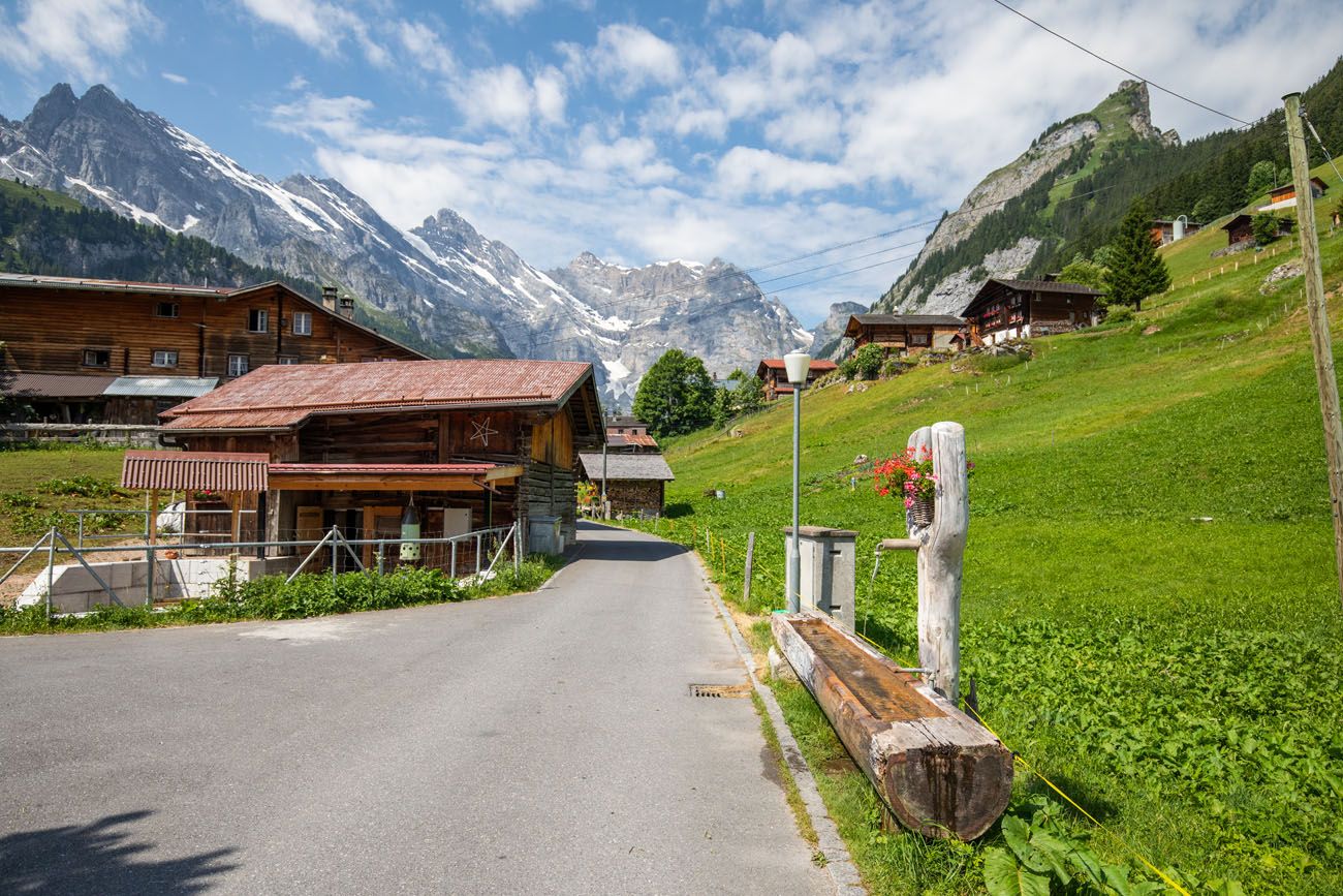 Gimmelwald Switzerland Itinerary