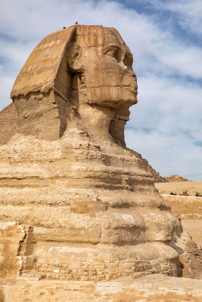Great Sphinx best views of the pyramids of Giza