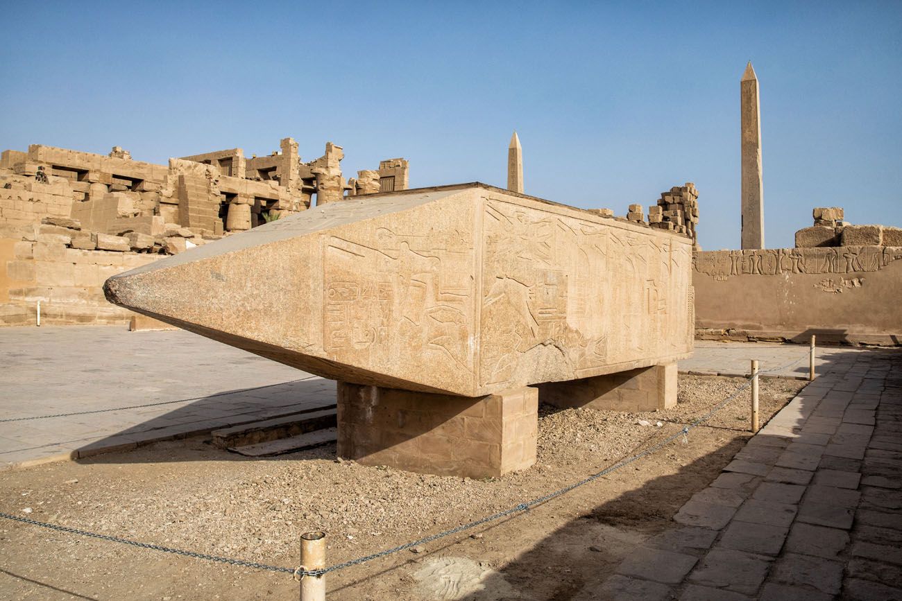 Hatshepsut Obelisk East Bank of Luxor