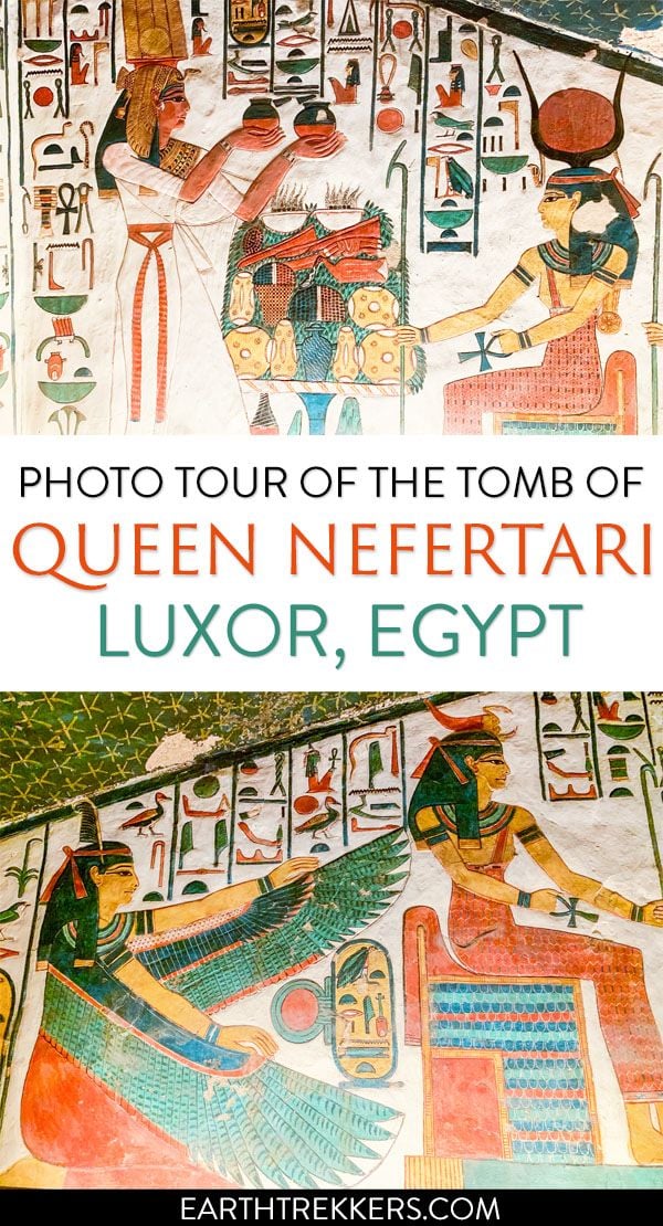 Luxor Egypt Nefertari Tomb in Photos