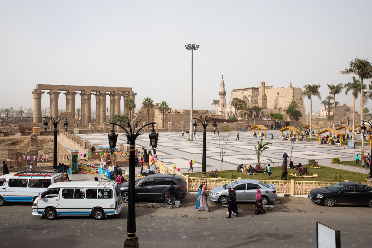 Luxor Temple View