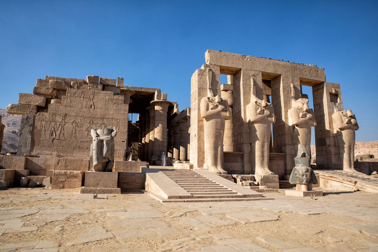 Ramesseum 10 Days in Egypt Itinerary