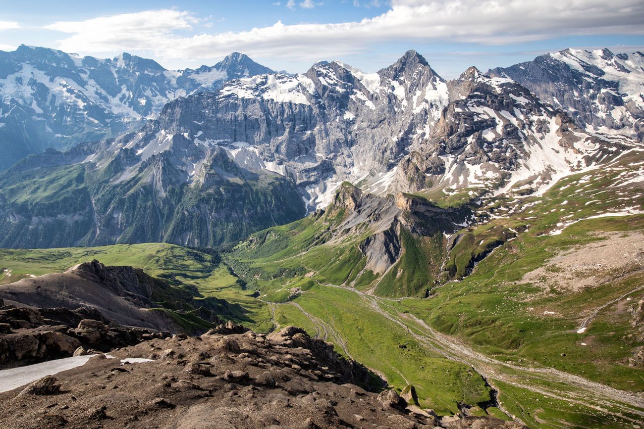 Schilthorn View Switzerland Itinerary