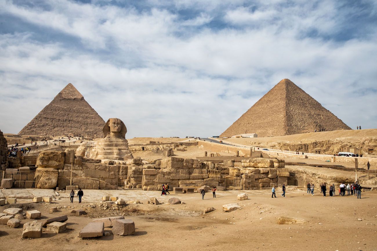 Sphinx and Pyramids best views of the pyramids of Giza