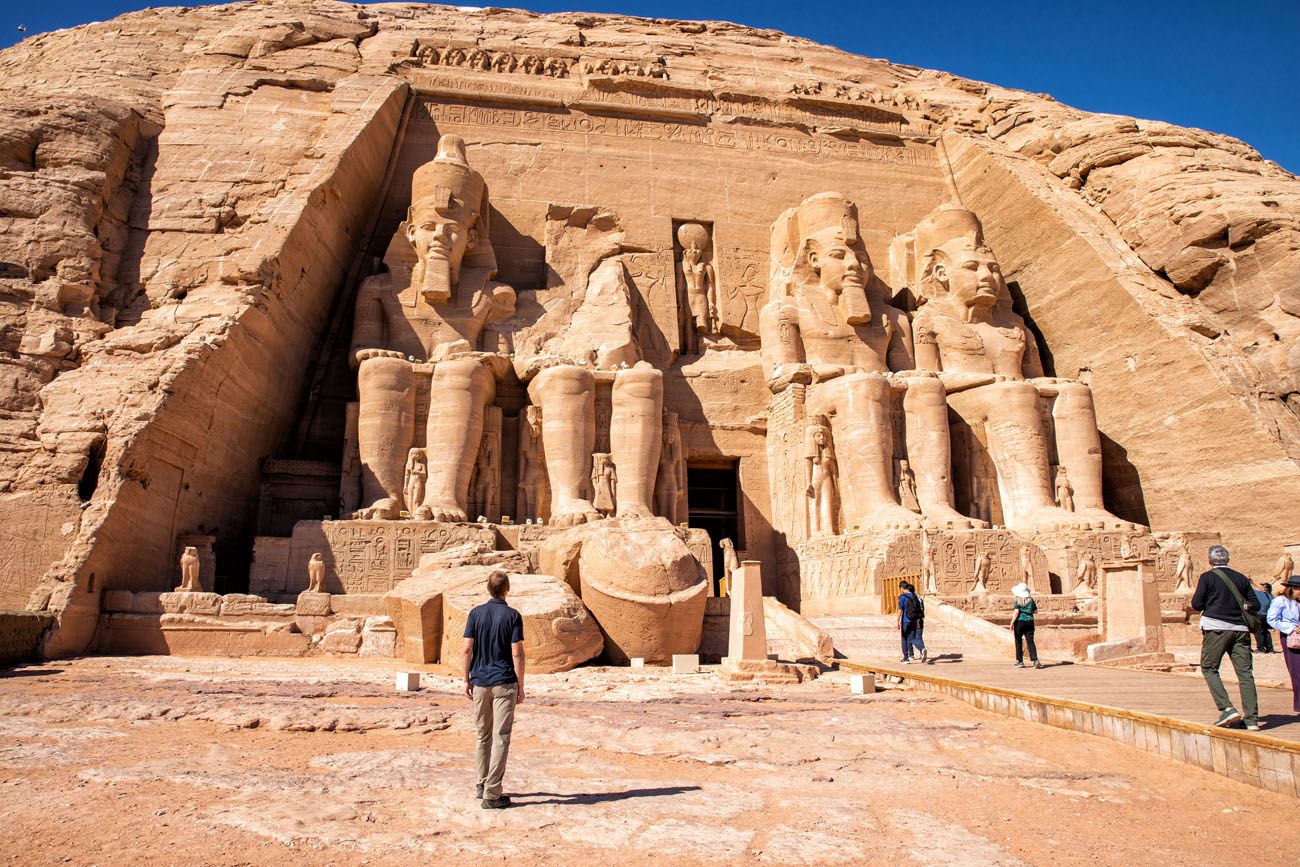 Tim Rivenbark at Abu Simbel