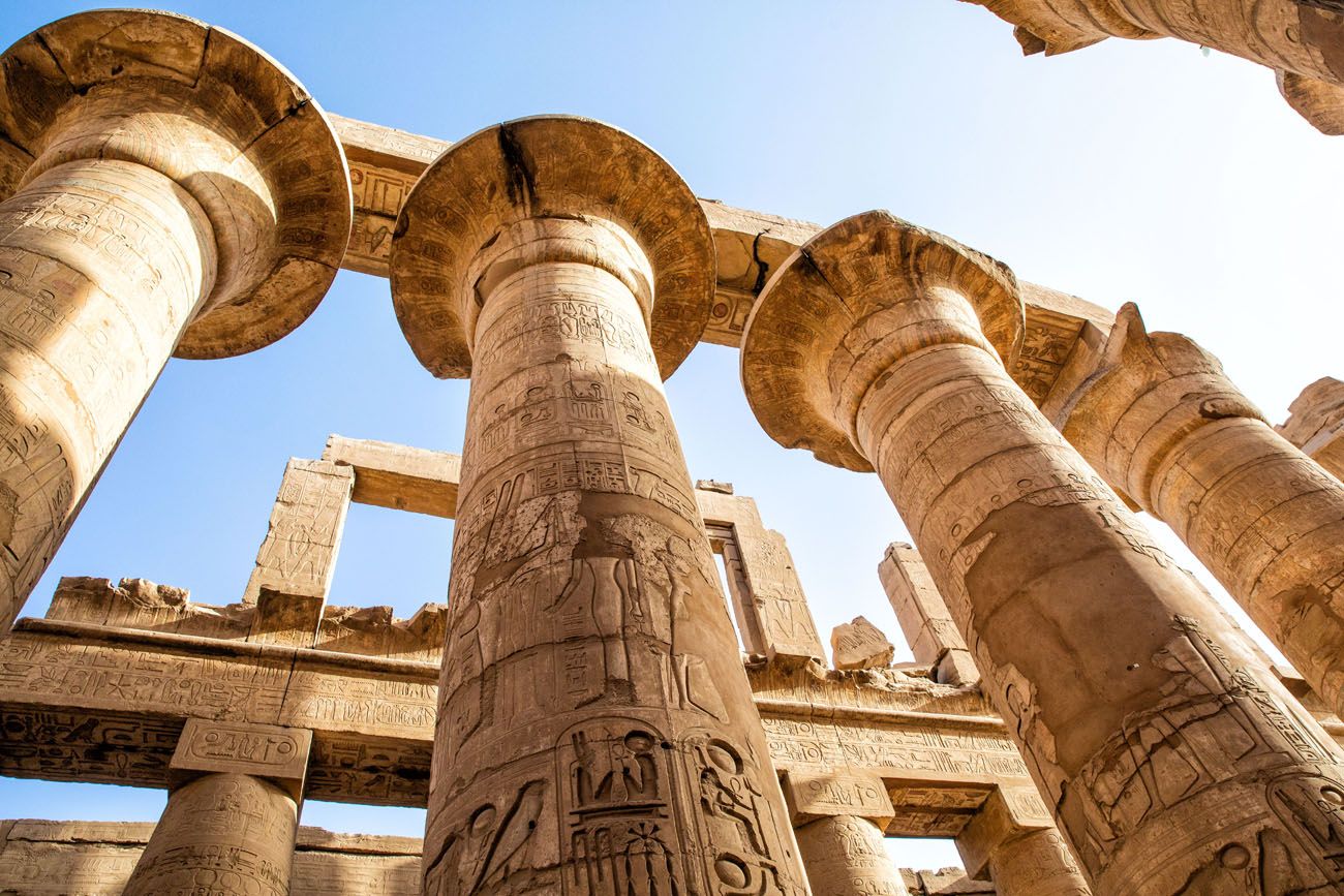 Columns Karnak Temple