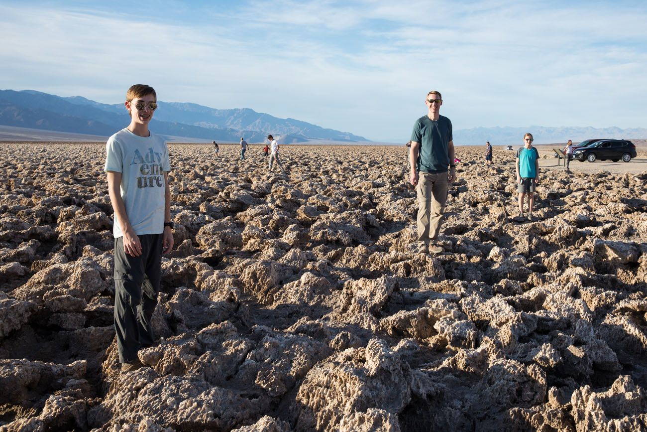 Devils Golf Course Death Valley Day Trip