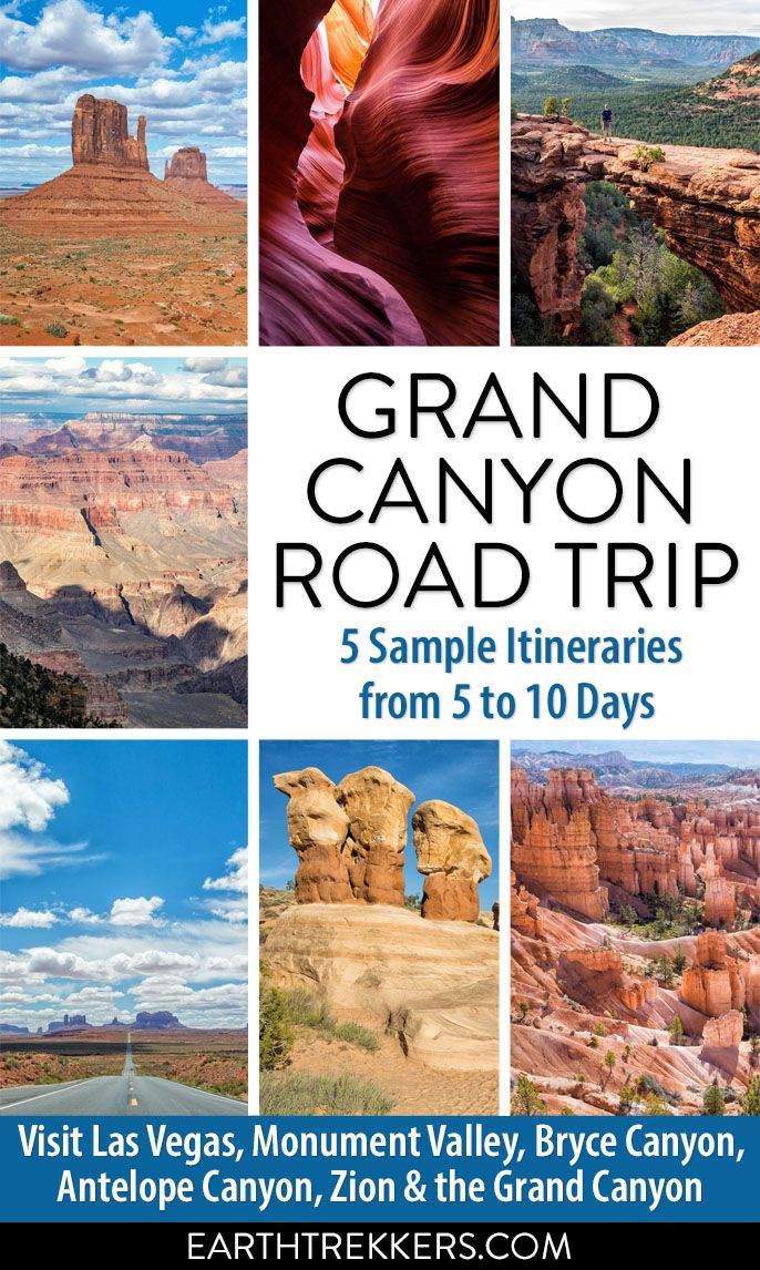 Grand Canyon Road Trip Ideas