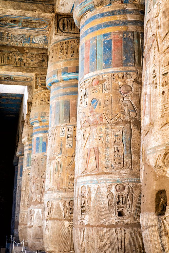 Habu Temple West Bank of Luxor