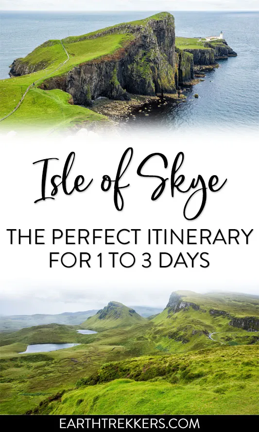 Isle of Skye Scotland Itinerary