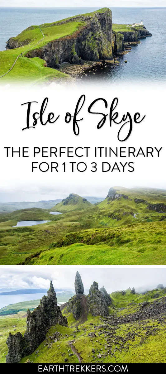 Isle of Skye Scotland Itinerary