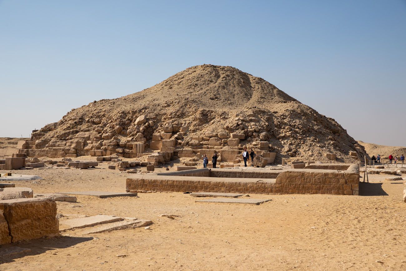 Pyramid of Unas Dahshur Memphis and Saqqara