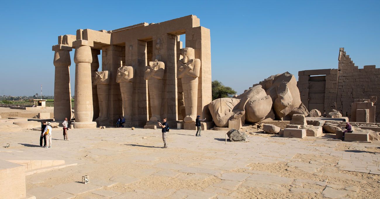 Ramesseum West Bank of Luxor