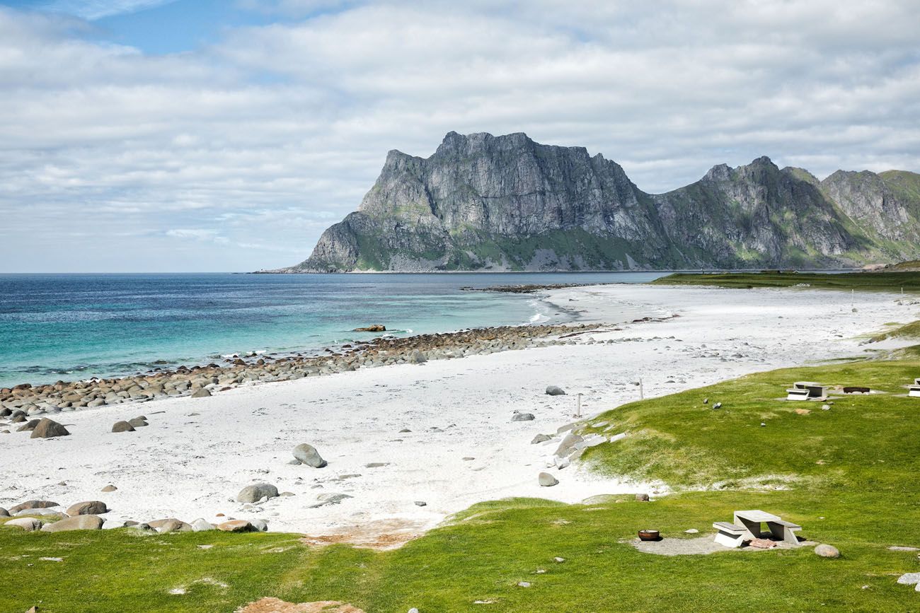 Uttakleiv Beach Lofoten Islands Itinerary