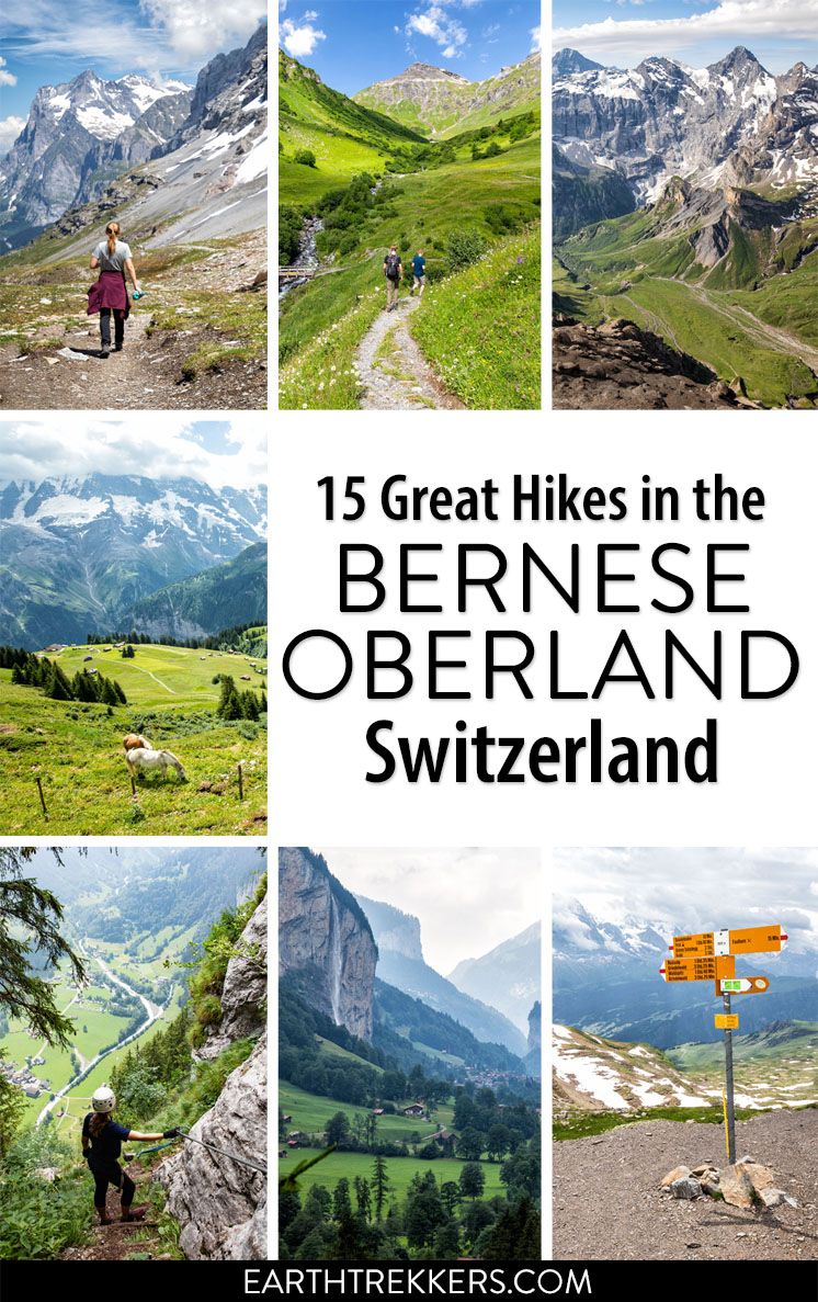 15 Best Hikes in the Bernese Oberland Switzerland