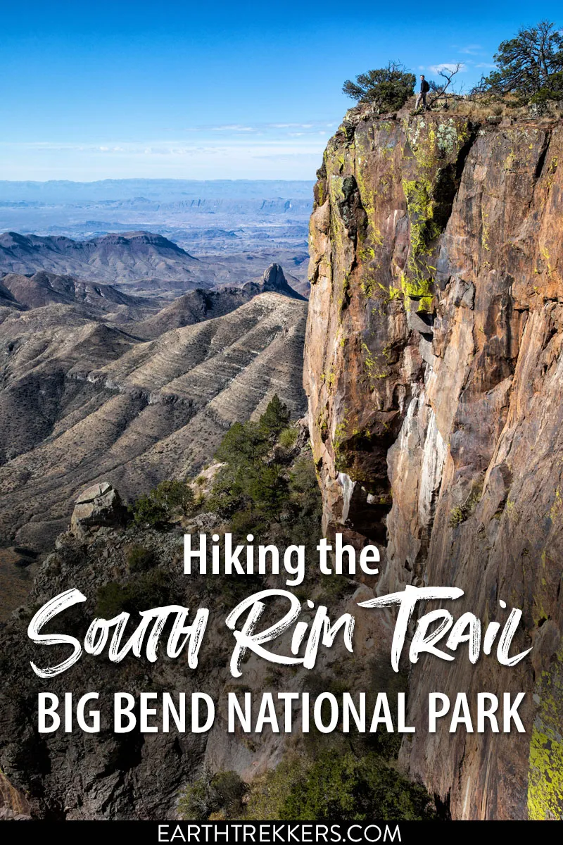 How to hike the South Rim Trail and add on Emory Peak in Big Bend National Park.
