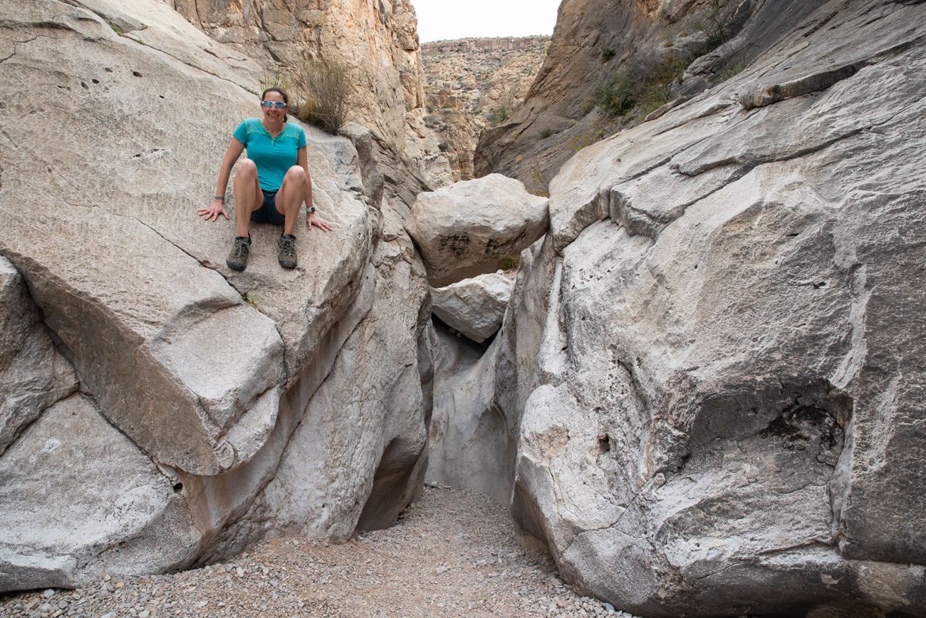 Julie in Big Bend