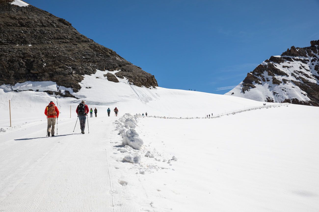 Monchsjochhutte Hike