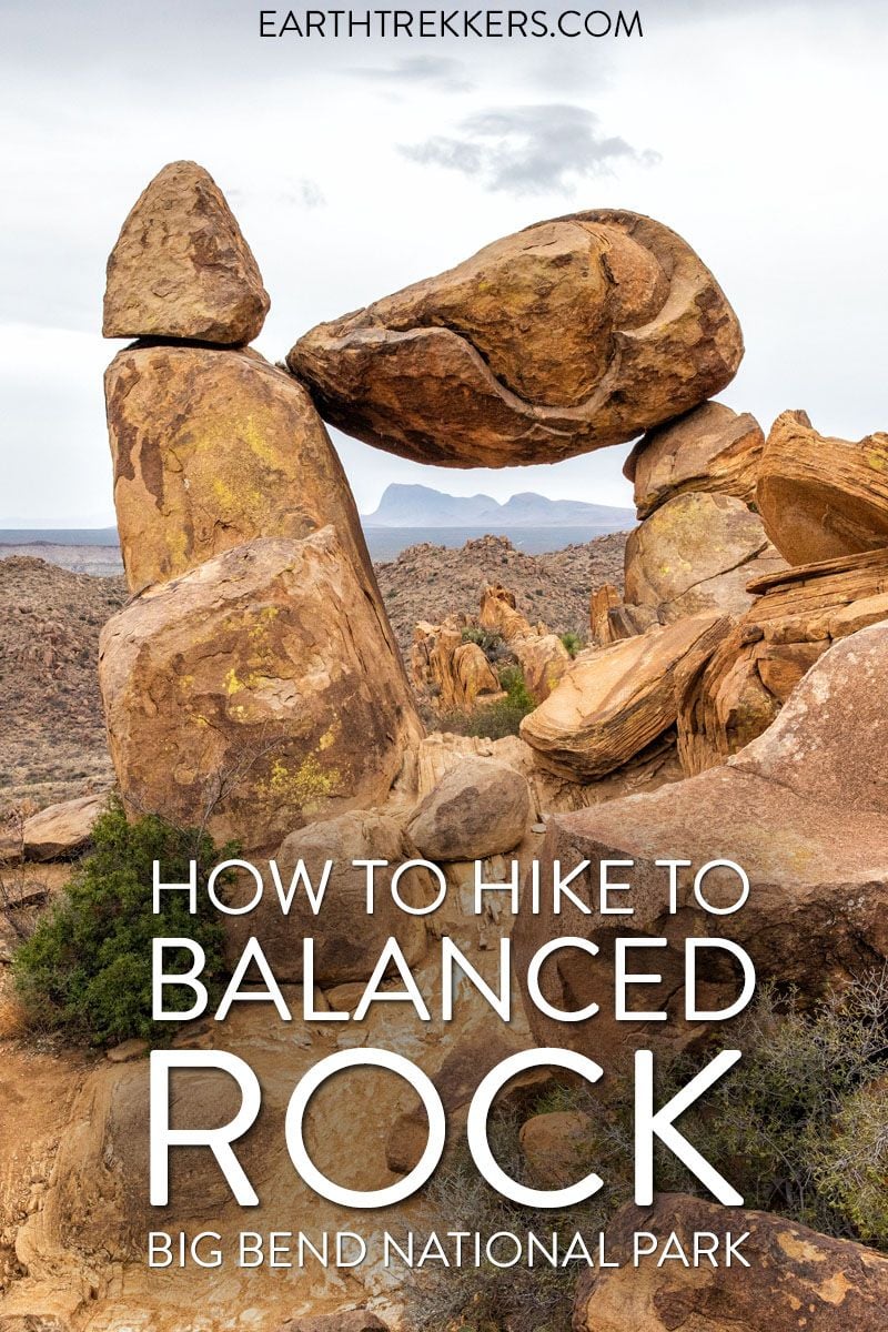 Big Bend Hike Balanced Rock