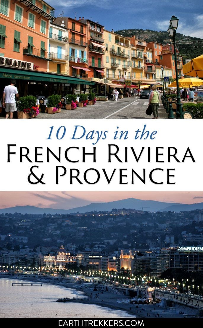 French Riviera Provence Itinerary