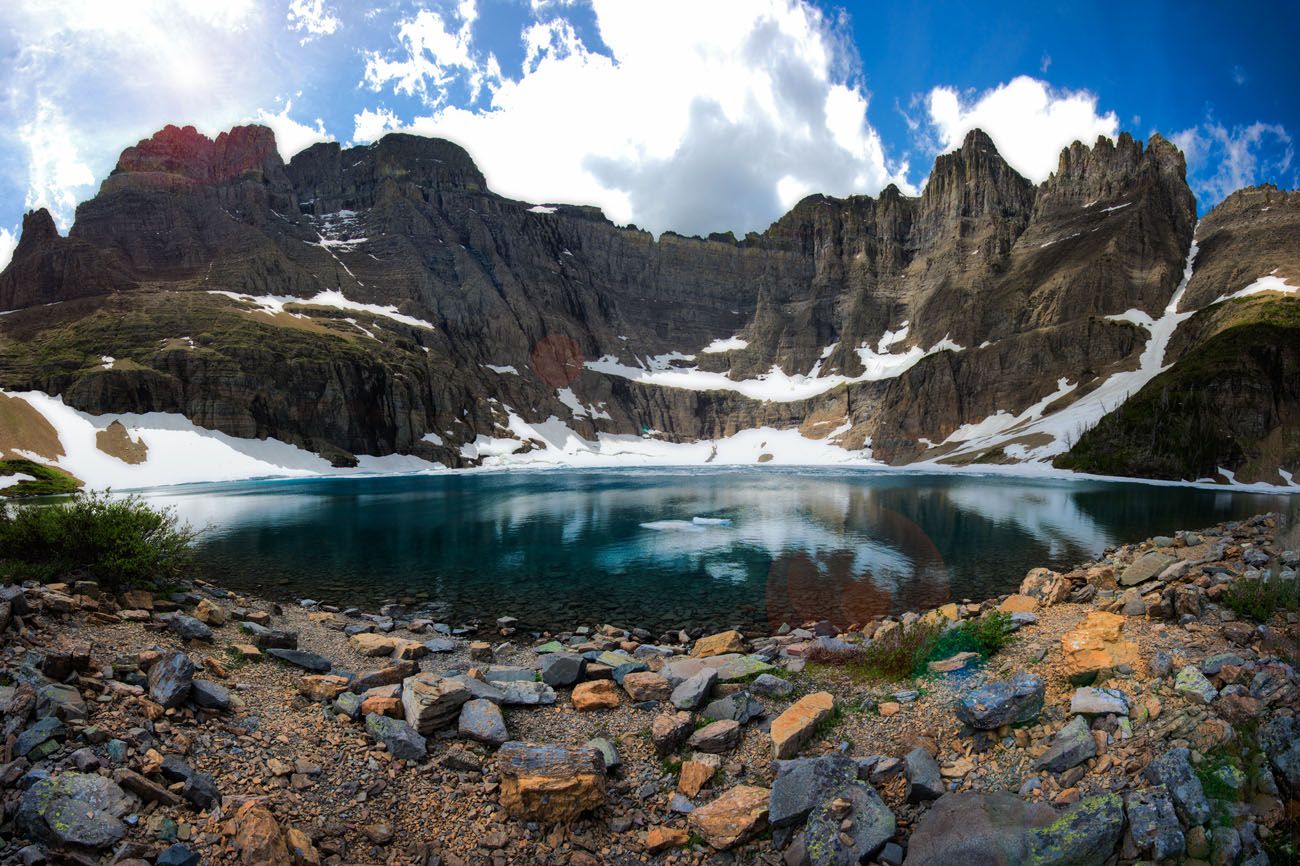Iceberg Lake best hikes in Glacier National Park