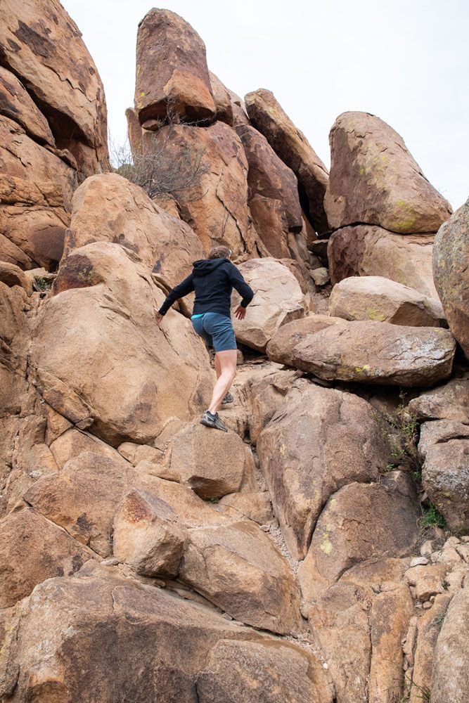 Hike Balanced Rock Texas