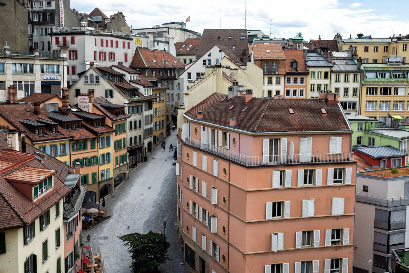 Lausanne Old Town