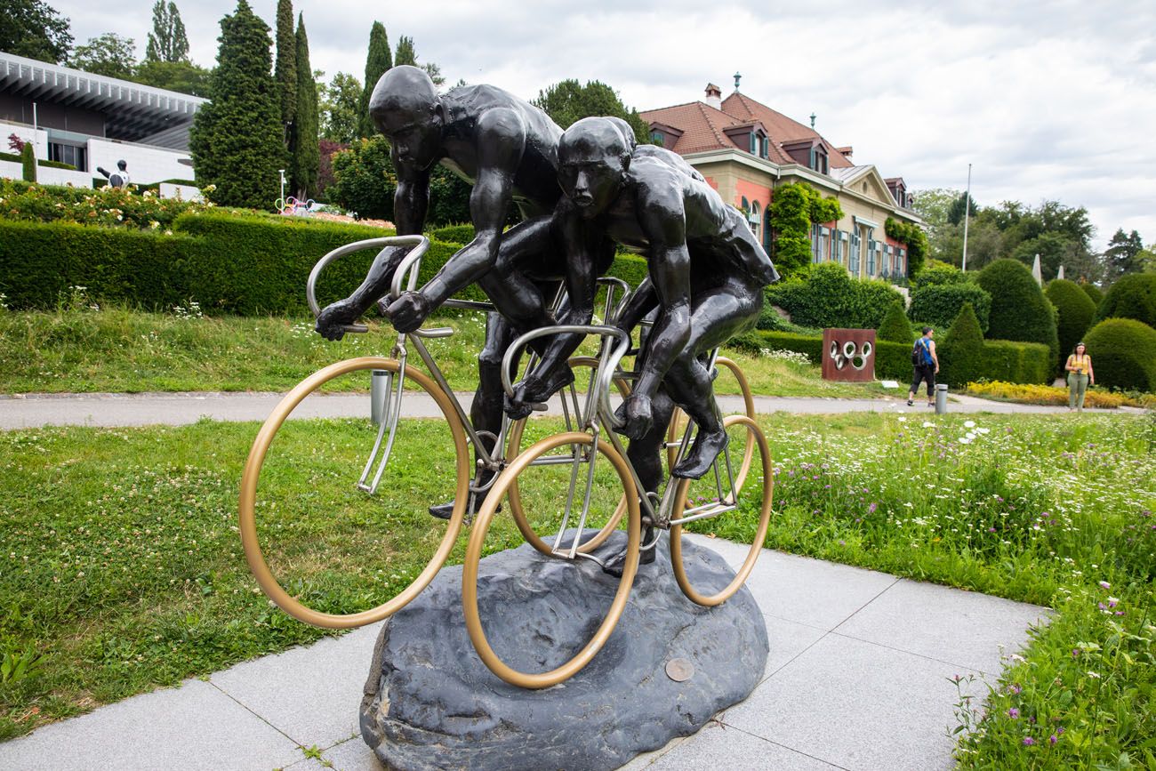 Olympic Museum Cyclists