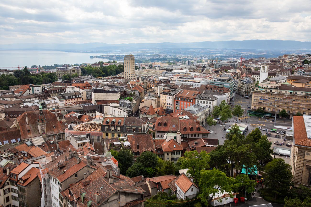 Overlooking Lausanne