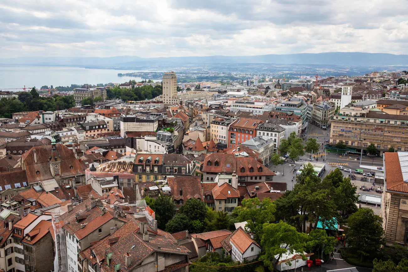 Overlooking Lausanne