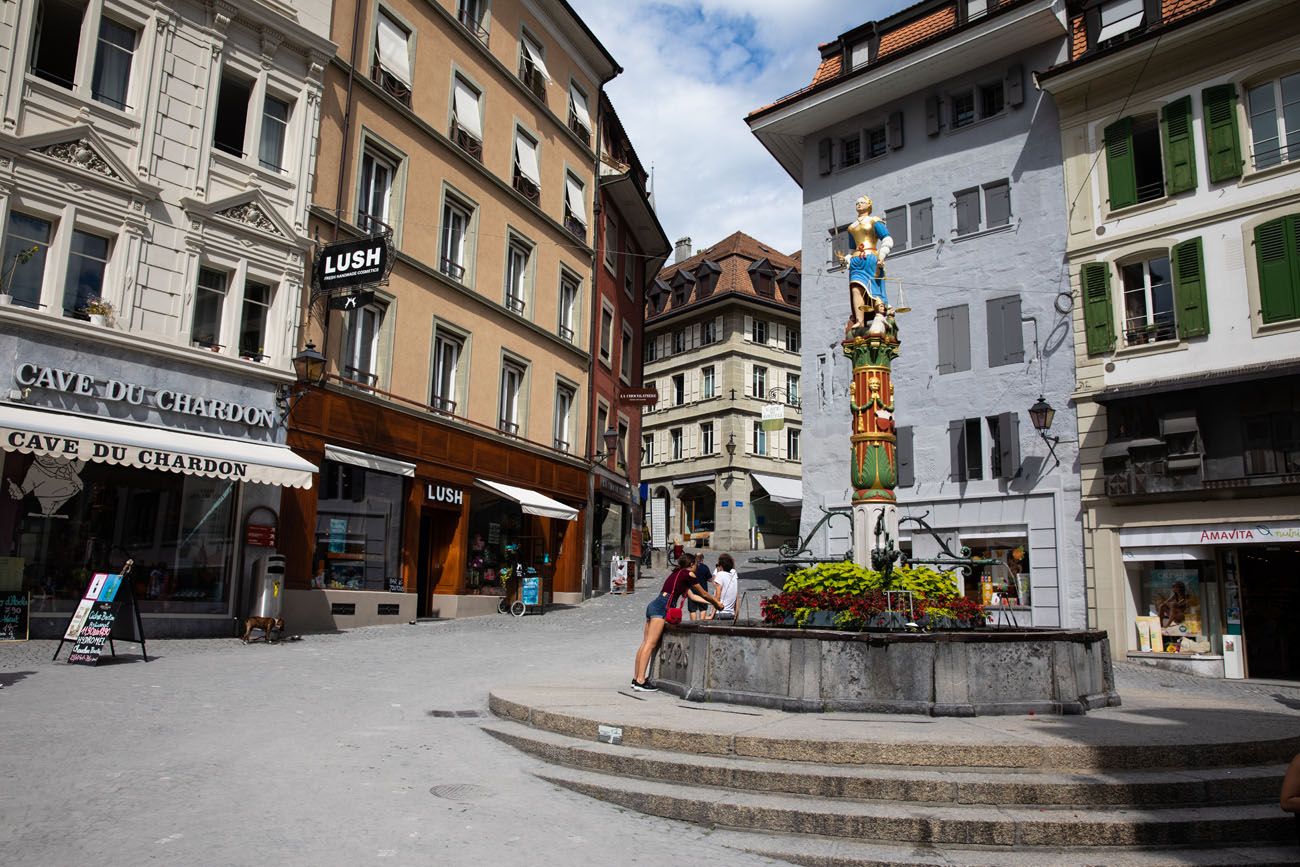 Place de la Palud Lausanne