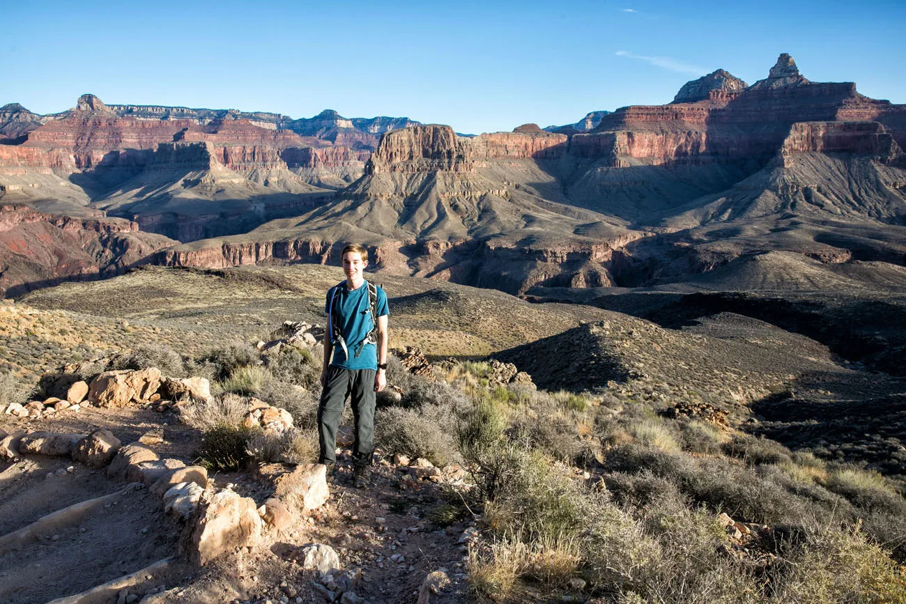 Rim to River to Rim Hike one day in the Grand Canyon