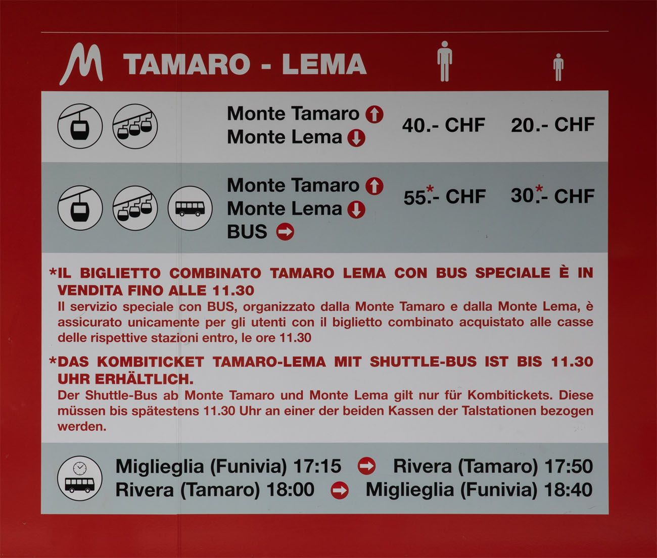 Tamaro Lema Shuttle Bus