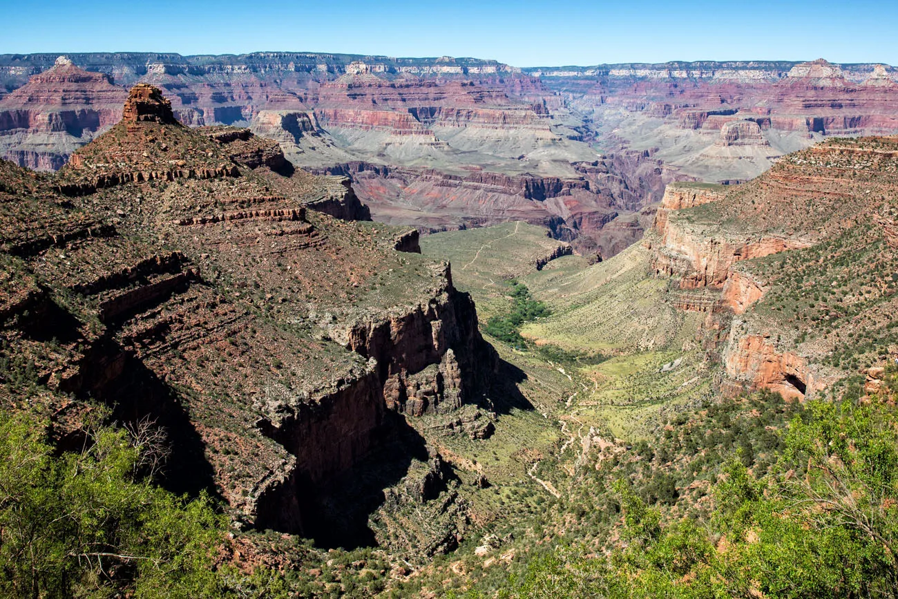 View over Bright Angel Trail