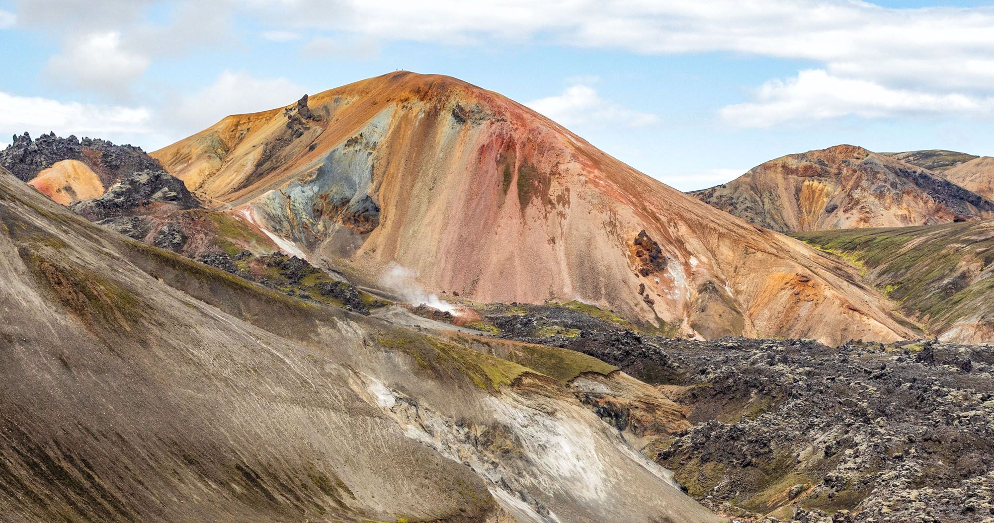 Featured image for “Mt. Brennisteinsalda: Hiking the Sulphur Wave in Landmannalaugar, Iceland”