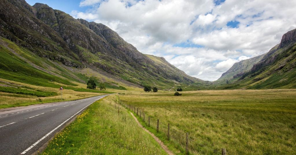 Driving to the Isle of Skye