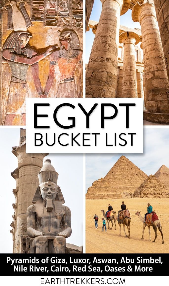 Egypt Travel Bucket List