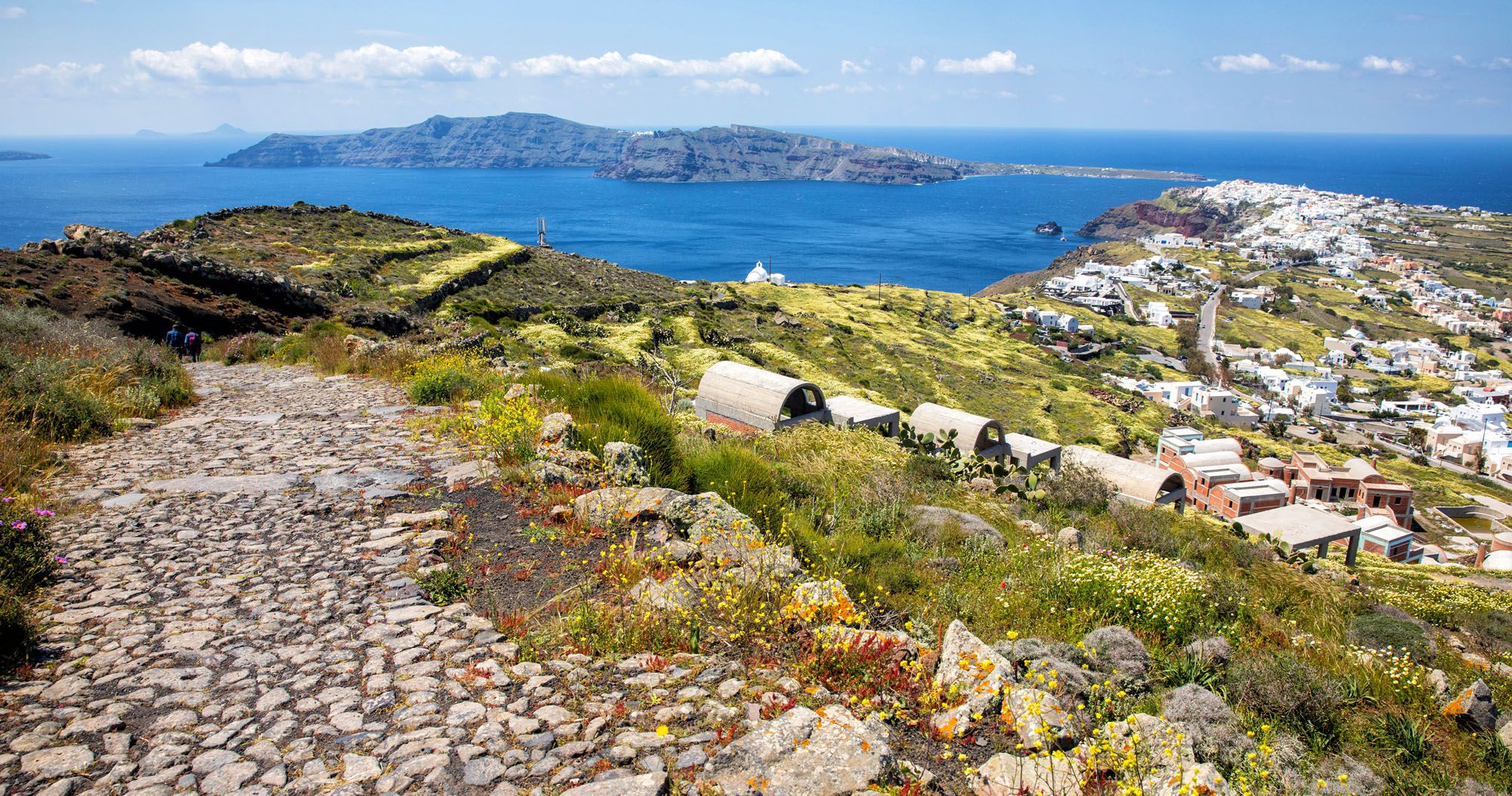 Featured image for “How to Hike from Fira to Oia, the Most Beautiful Walk on Santorini”